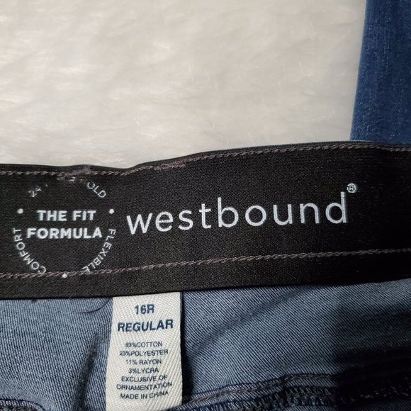 Westbound Denim Plus The Fit Formula Slim Jeans, 16 - Picture 4 of 5